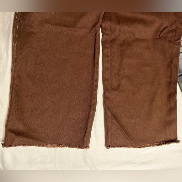 Reformation Jeans Chocolate Brown Cowboy Jeans size 31 - Picture 10 of 10